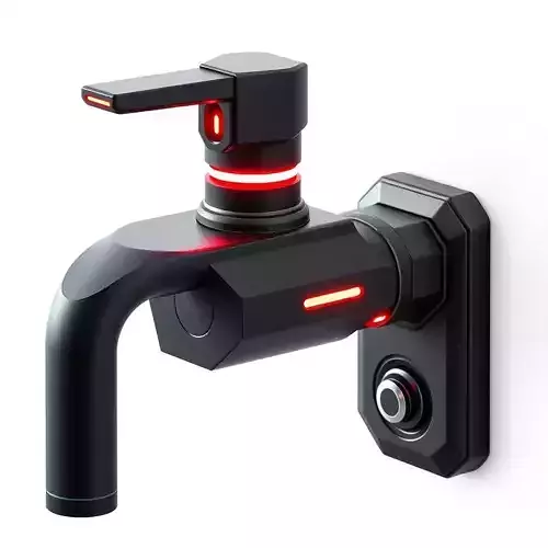 SciFi Futuristic Smart Faucet