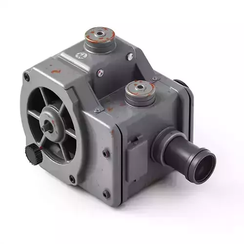 Rusty Industrial Machinery Component