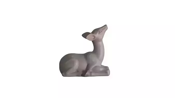 Baby Reindeer Sitting Pose 