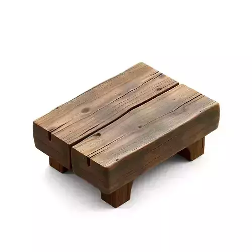 Rustic Wooden Outdoor Bench