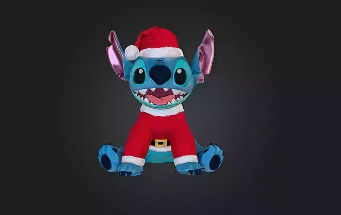 Cute Stitch Christmas Holiday