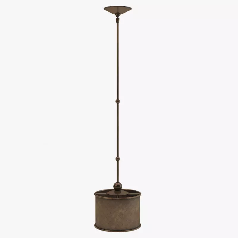 Currey and Company - Veneta Pendant Light 3D model_0
