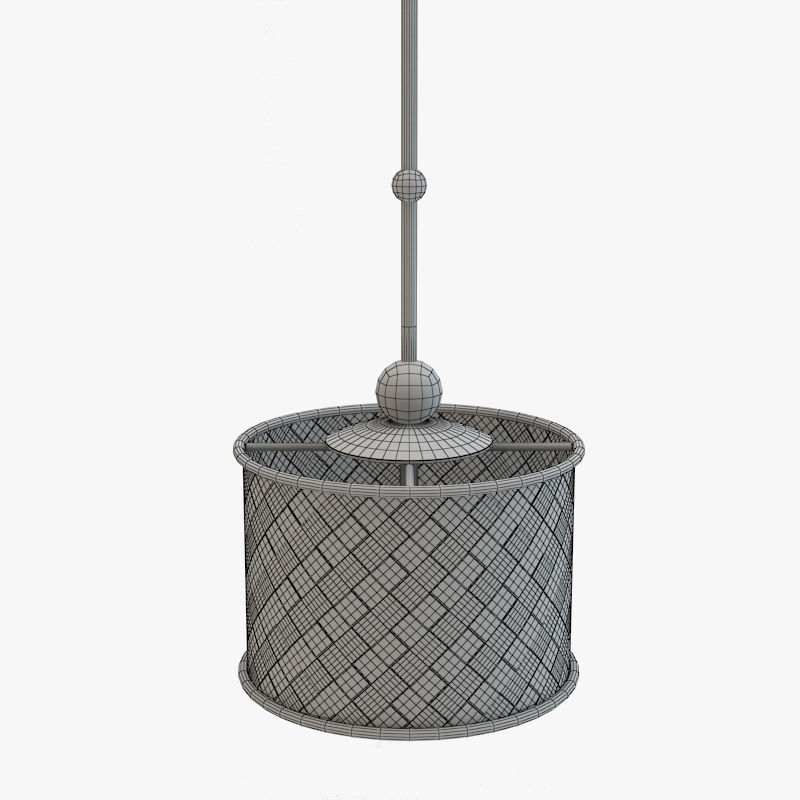 Currey and Company - Veneta Pendant Light 3D model_1