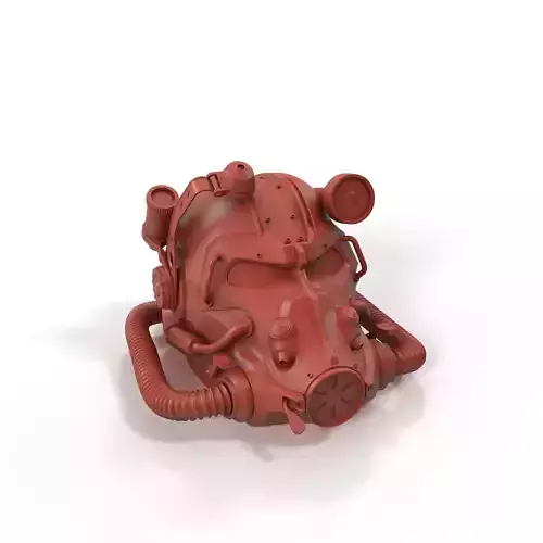 T 60 Power Armor Helmet for 3D Print