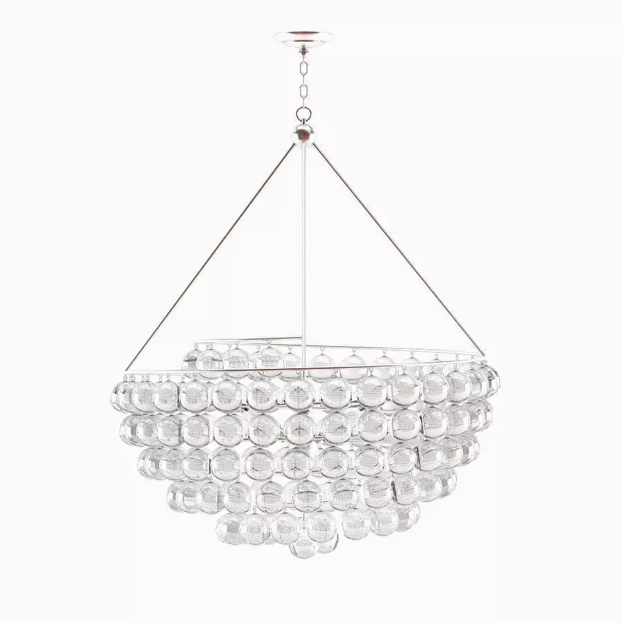 Currey and Company - Stratosphere Chandelier Lighting 3D model_0
