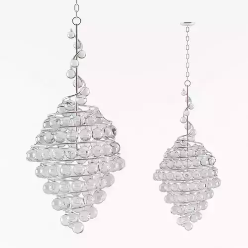 Currey and Company - Wanderlust Chandelier Lighting 3D model