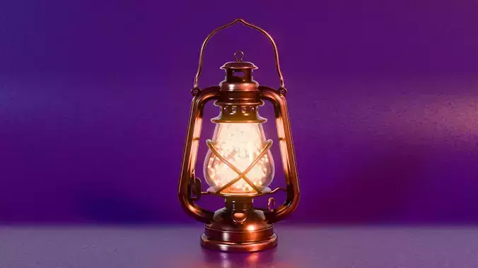 Christmas Lantern with Fairy Lights