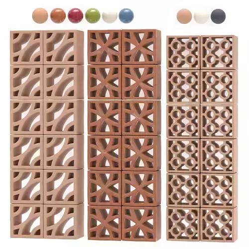 Terratinta ceramic blocks