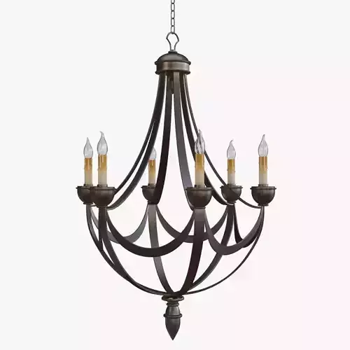 Currey and Company - Palomino Chandelier Lighting