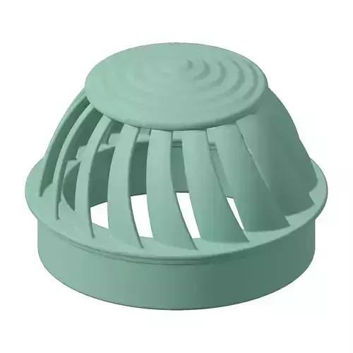 Plastic Turbine Roof Ventilator Toy