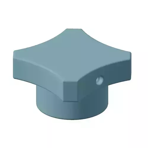 Plastic Faucet Square Knob