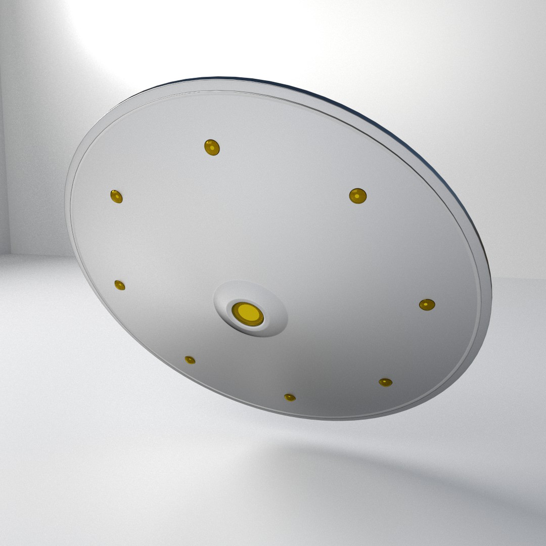 Flying Saucer 3D model_2