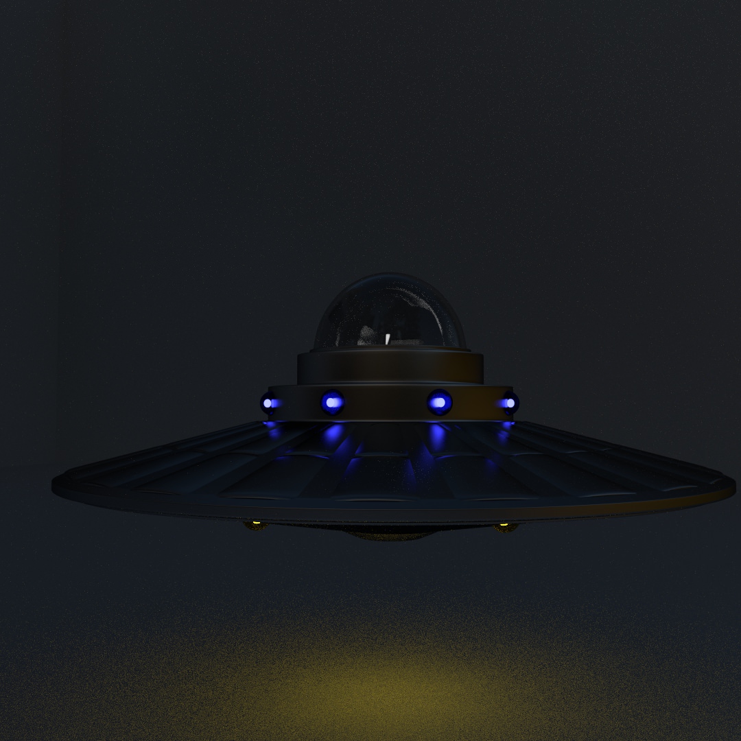 Flying Saucer 3D model_5