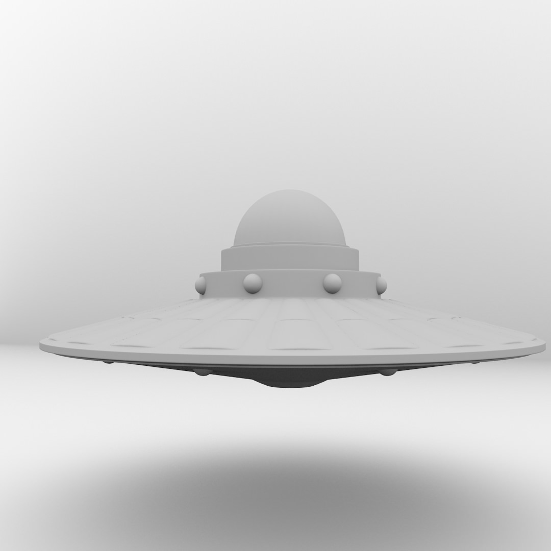 Flying Saucer 3D model_8
