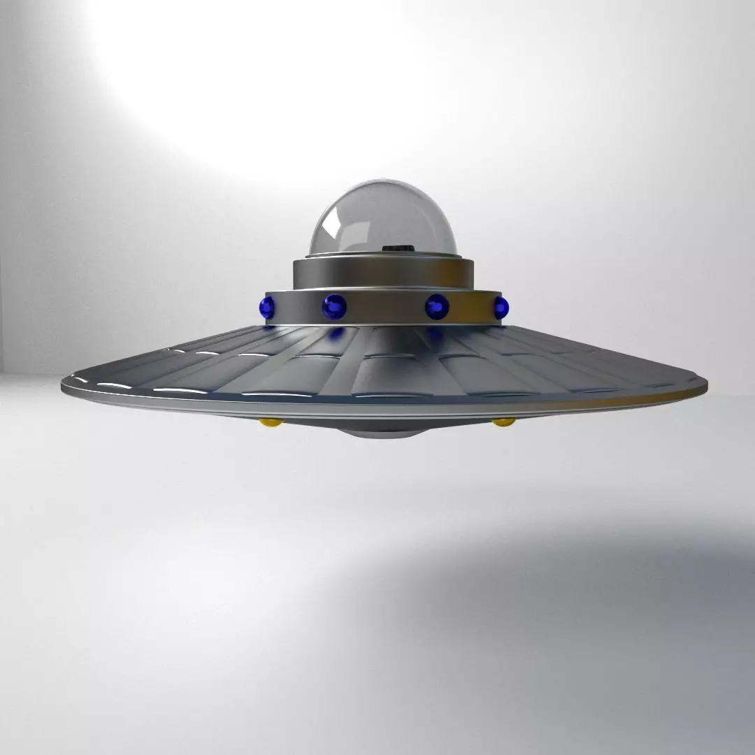 Flying Saucer 3D model_0