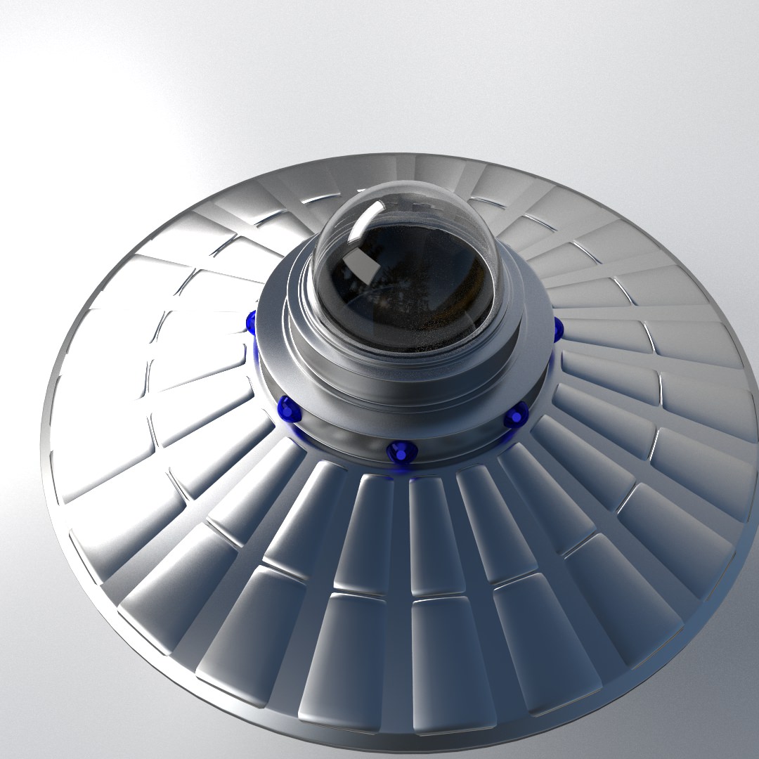 Flying Saucer 3D model_1