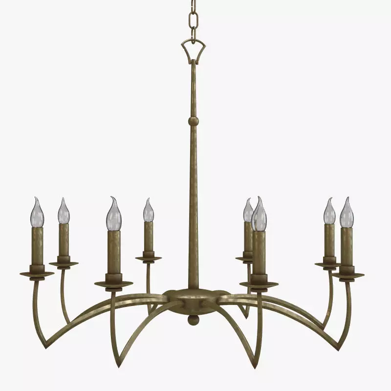 Currey and Company - Mainstay Chandelier Lighting 3D model_0