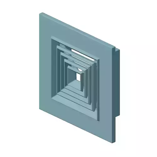 Plastic Square Air Conditioning Vent Toy