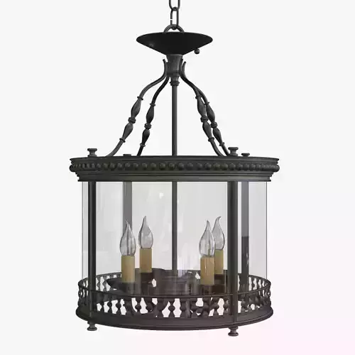 Currey and Company - Grayson Ceiling Lantern 3D model