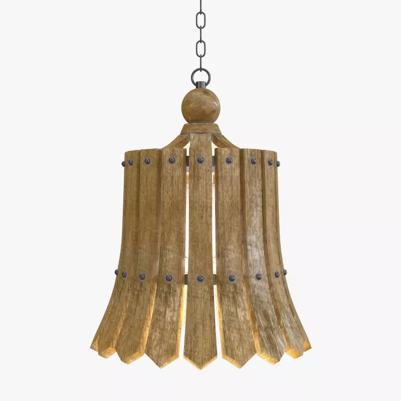 Currey and Company - Fruitier Pendant Light 3D model_0