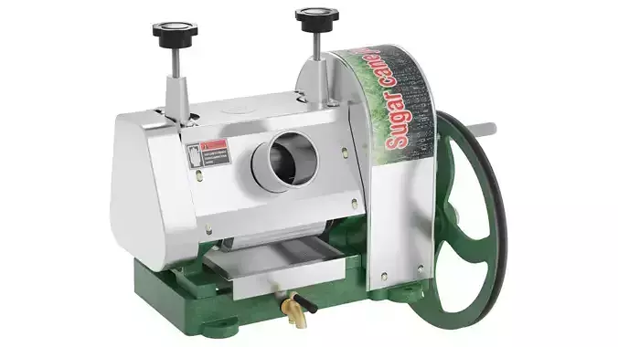 Manual Sugarcane Juicer Machine 3D Model