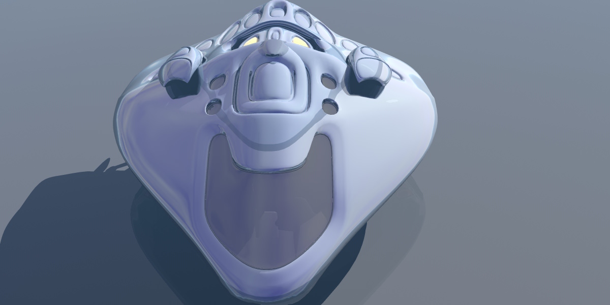 Hybrid Glyder Z-25 Spaceship 3D model_10