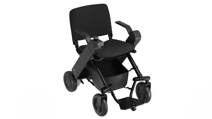 Electric Wheelchair 3D Model