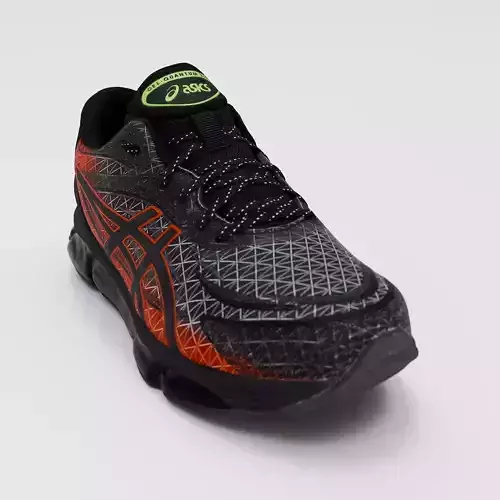 ASICS Gel - Quantum 360 Black Red