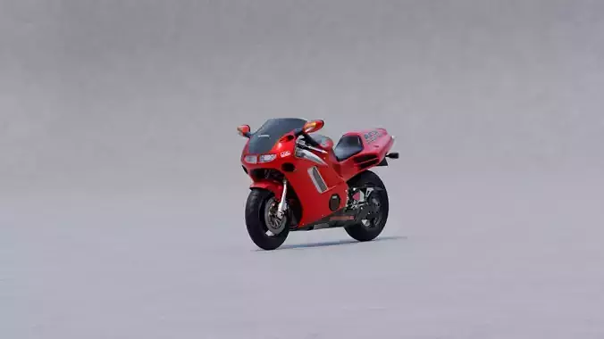 Honda NR750 3D model