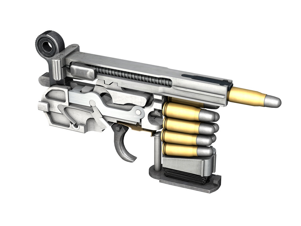 Mauser C96 Broomhandle  3D model_18