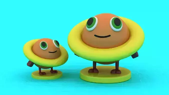 Venus Planet Toy 3D Printable Model
