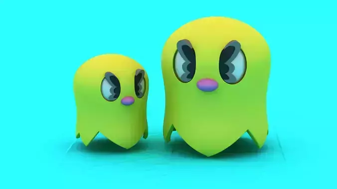 Angry Ghost Toy 3D Printable Model