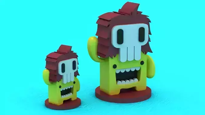 Cute Monkey Toy 3D Printable Model