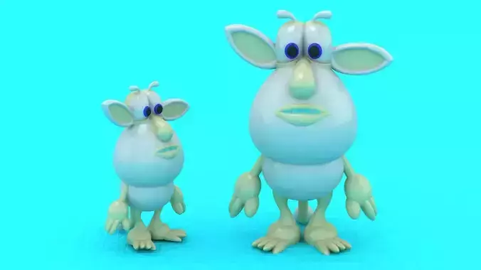 Booba 2 Toy 3D Printable Model