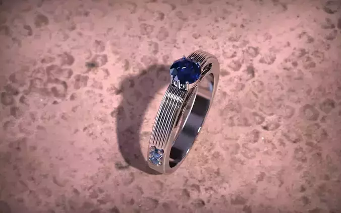 Rings men industrial design stl 3D print model