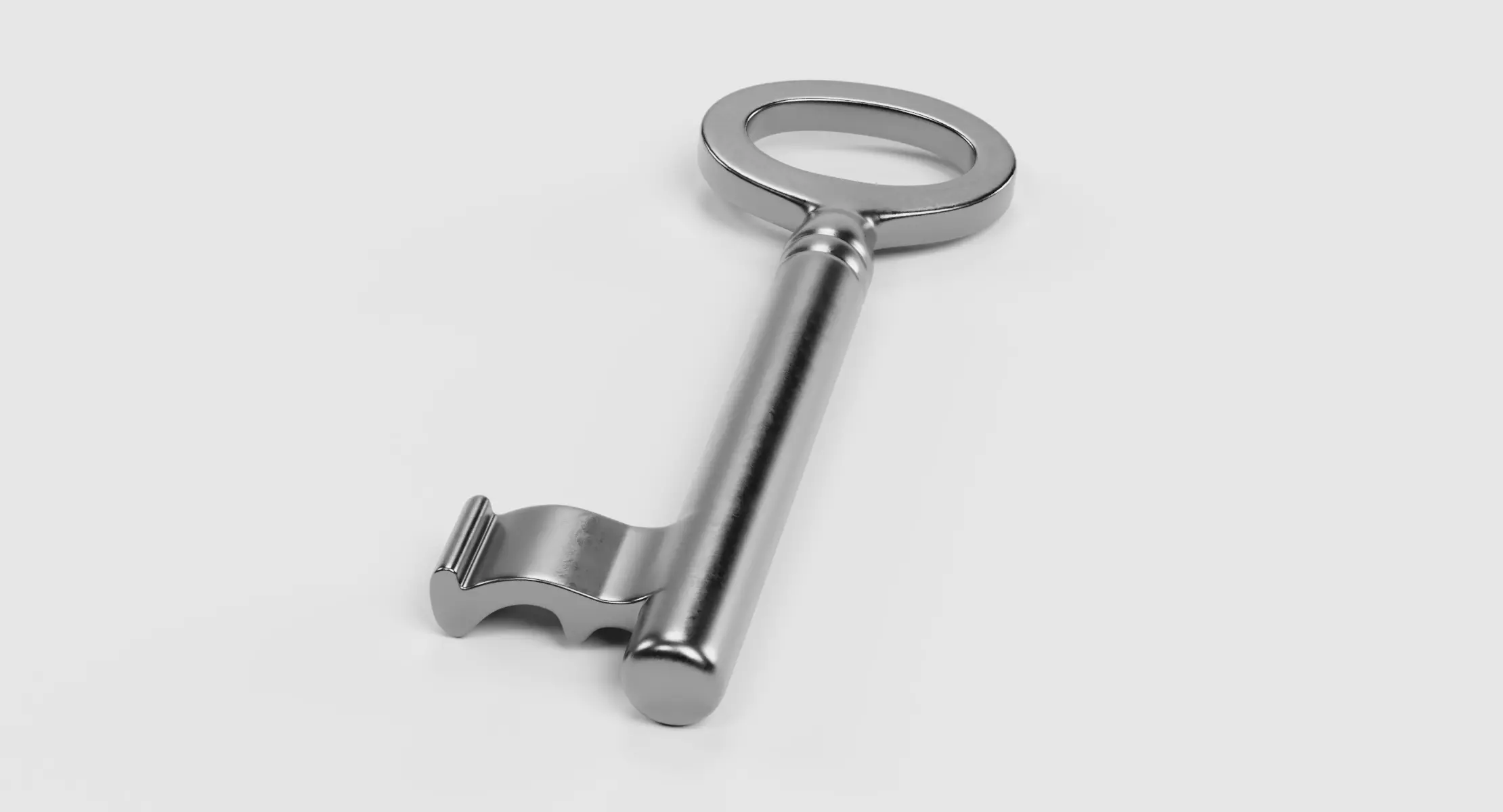 New Key V1 - Universal Hollow Barrel Skeleton Key 3D model