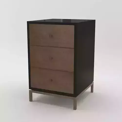 Black and Key - Wilson Bedside Table