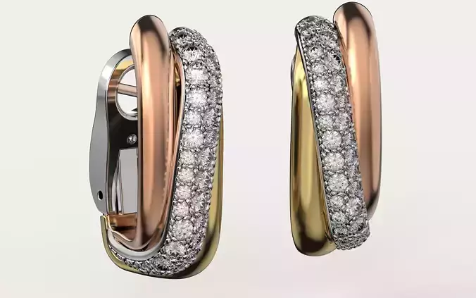 Earring Trinity Screw