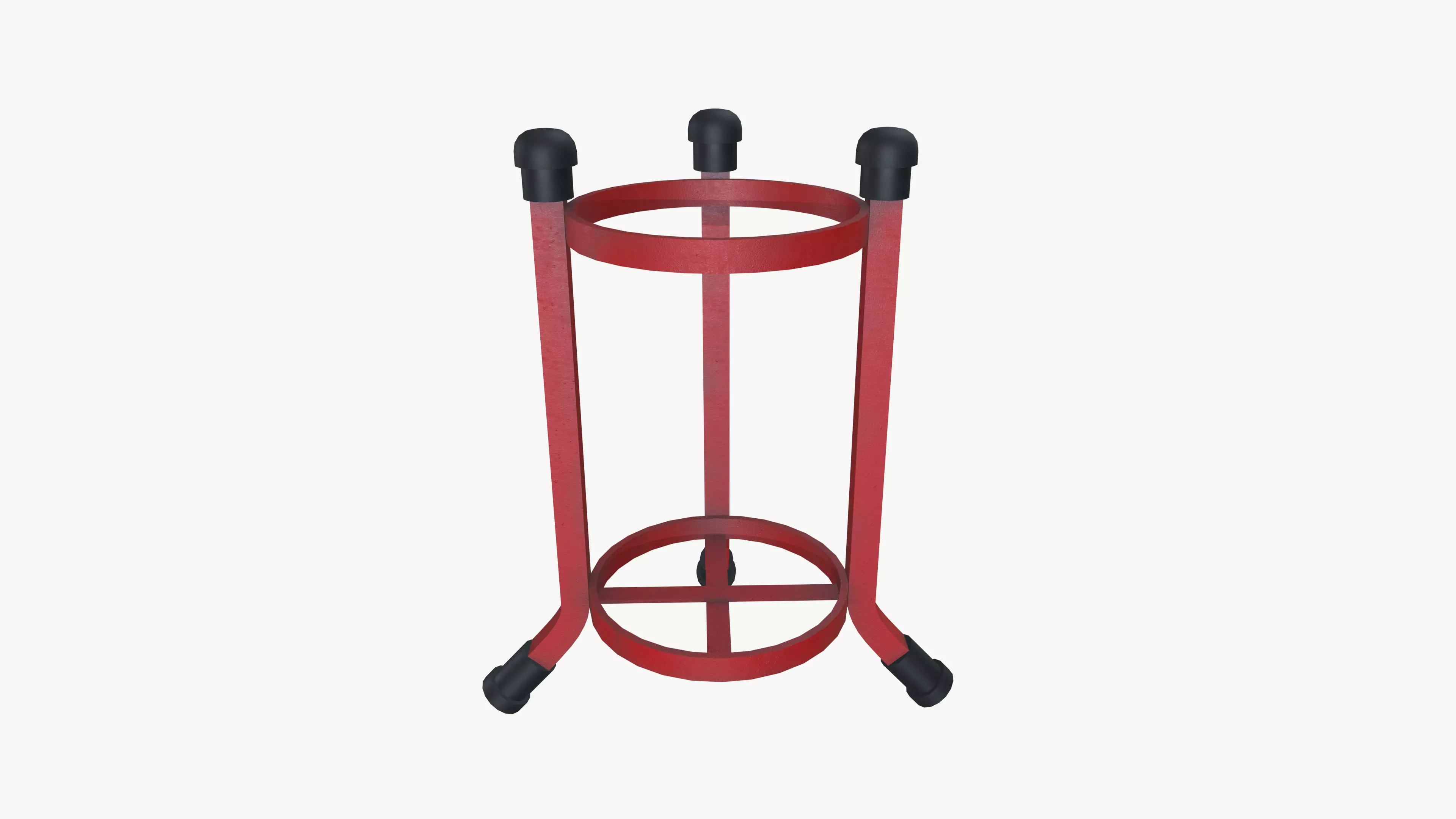 Fire extinguisher Stand Low-poly 3D model