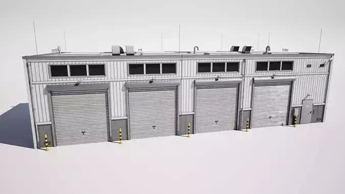  Industrial Warehouse Building