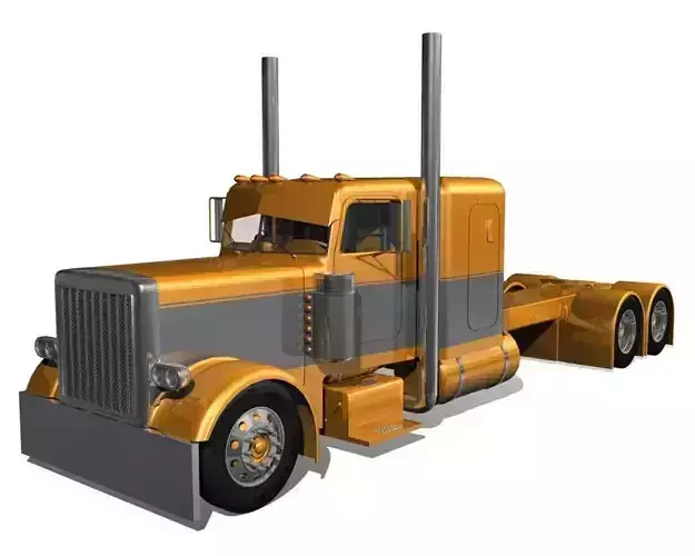 Custom Semi Truck 3D model