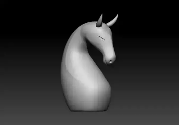 Horse Head Statue 3D Printable 