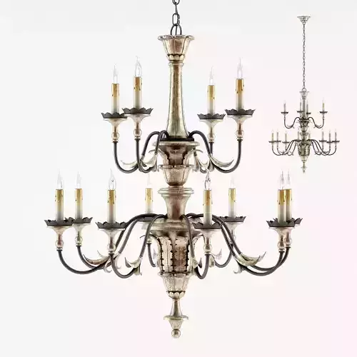 Currey and Company - Adara Chandelier Lighting