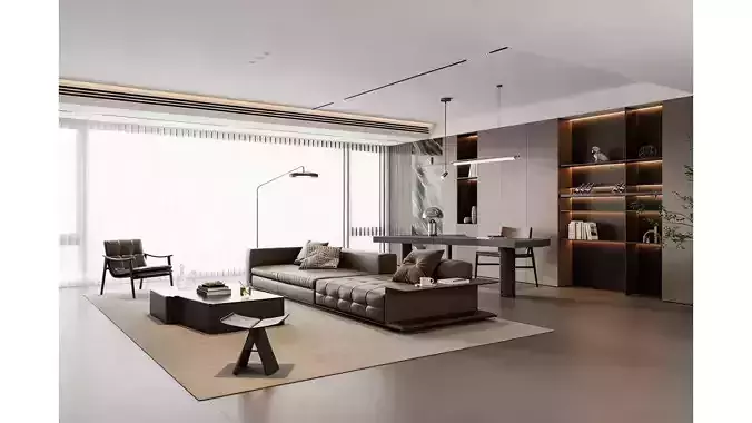 Modern Light Luxury Living Room
