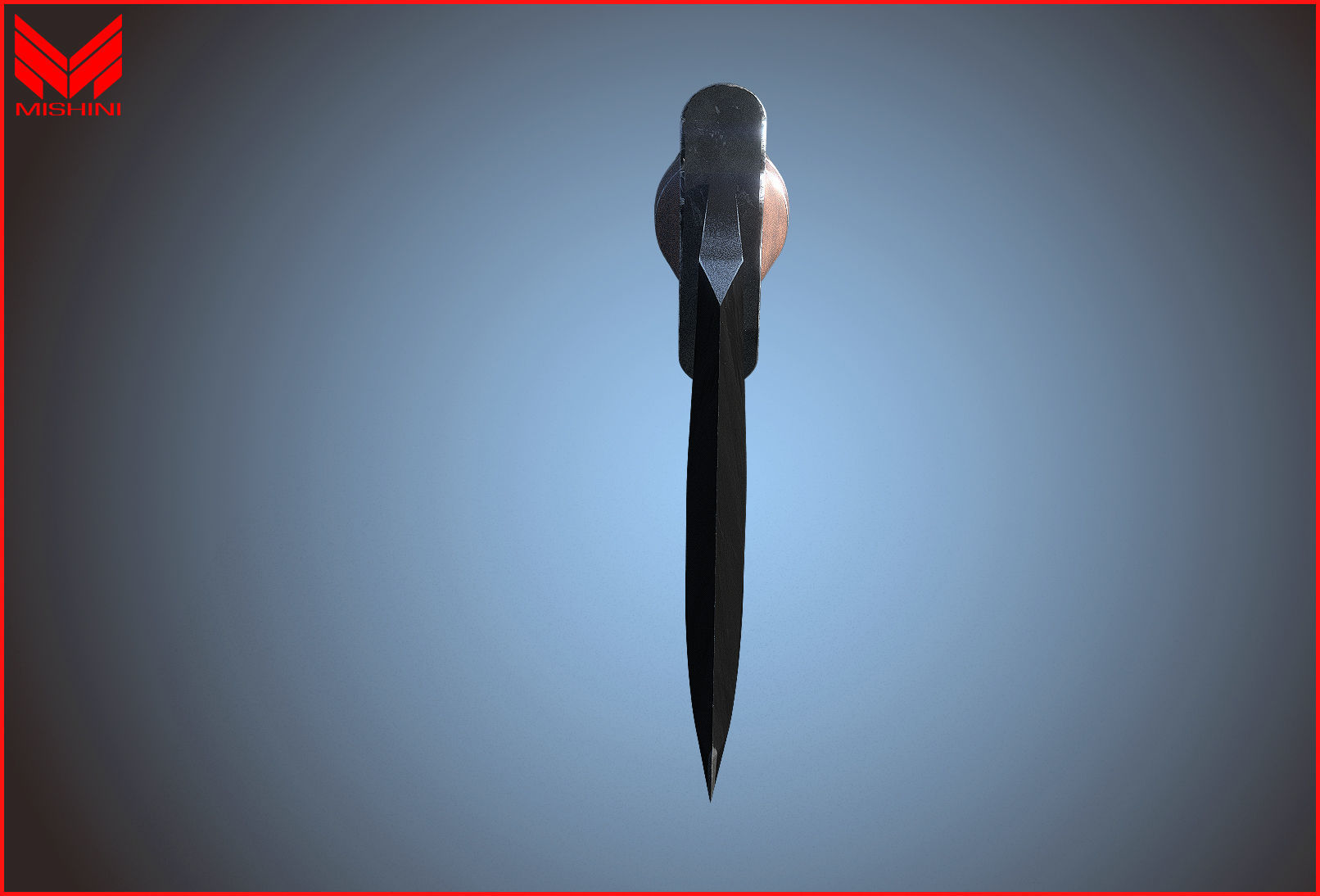 Kabar Knife Pack with Sheath 3D model_13