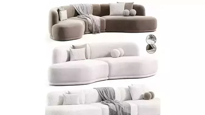 Curved Sofa