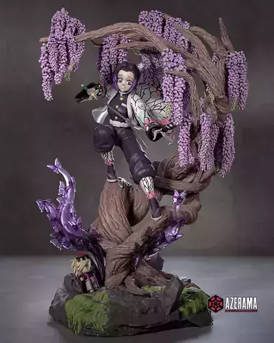 Shinobu STL Ready for 3D Printing