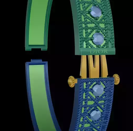 My Dior Bracelet 3D print model 3D print model