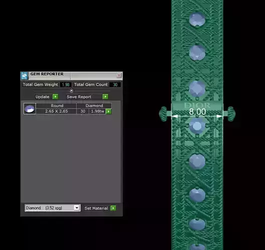 My Dior Bracelet 3D print model