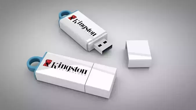 USB Memory stick 3D model
